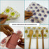 Reusable Paper Towel Rolls, 20 Pack, Washable Napkin Cloth, 100% Cotton, Super Soft, Absorbent, Lemon