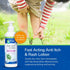 Earth's Care Anti Itch Lotion - Steroid Free - Soothes Sunburns, Dry Skin, Minor Skin Irritation, 8 OZ