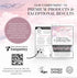 Seraphic Skincare Ultra-Luxe Exfoliating Mitt for Korean Exfoliation, Gentle Body Exfoliator with Mesh Shower Gloves