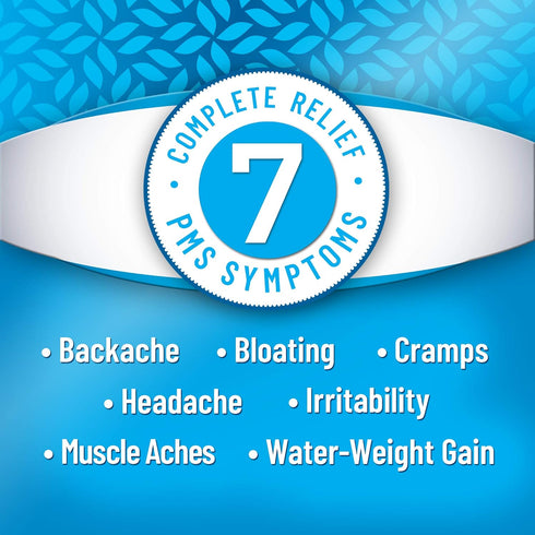 Pamprin Multi-Symptom Formula, Menstrual Relief, 20 Caplets (Pack of 3)