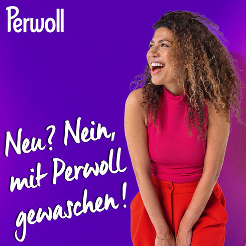 Perwoll (19 All-In-1 Renew Caps Color & Fiber Detergent Washes) | Gently Cleaning | Detergent | Caps for Refreshing