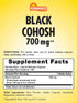 Black Cohosh 700mg | 100 Quick Release Capsules | Traditional Herb Supplement | Non-GMO and Gluten Free Formula | By Sundance