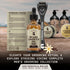 Striking Viking Beard Growth Kit, Beard Growth Oil with Roller for Thickening and Conditioning, Vanilla 2 Fl Oz