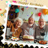 240 Pcs 70th Birthday Decorations, Birthday Party Tableware, Plates, Napkins, 9oz Cups for 30 Guests