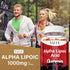 Alpha Lipoic Acid Gummies, Extra Strength ALA Antioxidant Supplement for Brain Health, 60 Chewable Pain Relief (2 Pack)