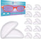 GMS Optical Adhesive Anti-Slip Halfmoon Air Bag Cushion Silicone Nose Pad Reduce