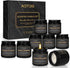 Mens Scented Candle Gift Set, 9 Pack Candles for Men, 36 oz