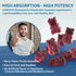 Glucosamine Chondroitin Gummies - Extra Strength with MSM & Elderberry for Joint Support, 2 Pack for Adults