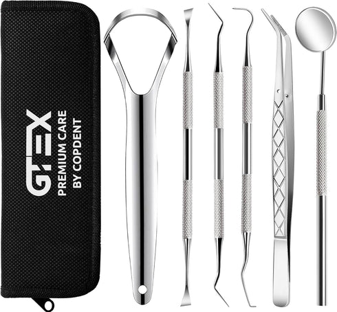 Dental Tools Kit, Dental Pick, Plaque Remover for Teeth Cleaning, Tartar Remover for Teeth