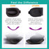 Bucky 40 Blinks No Pressure Printed Eye Mask - Travel & Sleep, Black Dot, One Size