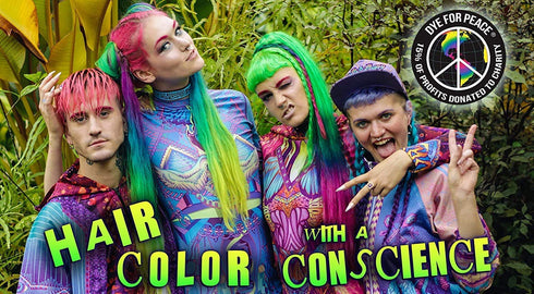 MANIC PANIC Atomic Turquoise Hair Color - Amplified - Semi Permanent Hair Dye, Bright Aqua Blue