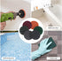 HARFINGTON 15pcs Drill Power Brush | 4 Inch Tile Scrubber Scouring Pads for Bathroom Kitchen Cleaning
