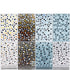 8 Sheets Gold Maple Leaf Nail Stickers - 3D Fall Nail Art Supplies, Holographic Autumn Design Foils