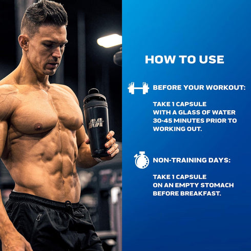 Muscletech Nitric Oxide Supplements for Men & Women, Muscle Builder (60 Capsules) for Enhanced Strength & Performance