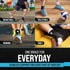 Z ATHLETICS Ankle Brace for Women & Men - Lace Up Adjustable Support with Side Stabilizers for Sprained Ankle, Achilles