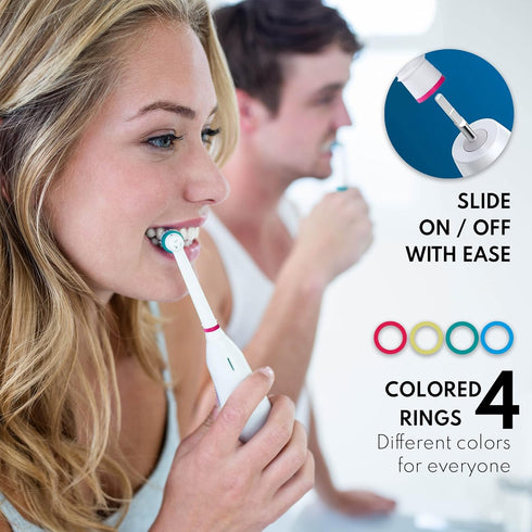 Replacement Brush Heads for OralB Braun Professional, 8 Pack Compatible Orthodontic Electric Toothbrush Head
