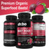 Organic Beet Root Capsules - 1350mg Beetroot Powder Extract Pills, High Circulation Beet Vitamins Support - 120 Tablets