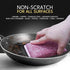 Kitchen Sponges (30 Pcs Pack) - Non Scratch Scrubbers for Cleaning Dishes - Best Dish Sponge Pads for Washing &