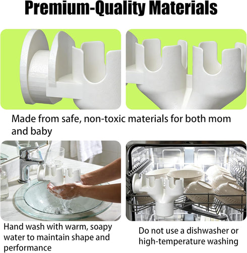 Truine S1 S2 Dual Bottle Organizer with Hose Management Arm, Compatible with Spectra & Accessories Space-Saving Design