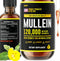 HERBIFY Mullein Drops - Lung Cleanse Leaf Extract for Immune Support, Detox & Respiratory Support - 4 Oz