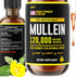 HERBIFY Mullein Drops - Lung Cleanse Leaf Extract for Immune Support, Detox & Respiratory Support - 4 Oz