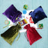 HRX Package Soft Velvet Gift Bags, 5.1x7.8 inch Velvet Drawstring Pouches for Tarot Rune Jewelry, 4 Pack