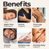Set Zen Routine Magnesium Spray + Lotion Relaxing & Soothing Body Care for Daily Use Unscented, Non-Greasy, Less Itch