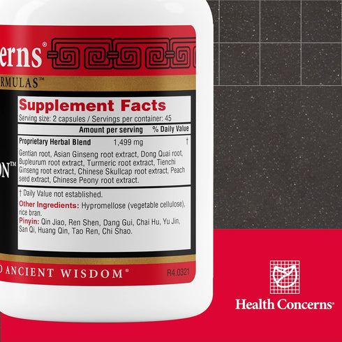 Health Concerns Regeneration - Immune System Support & Liver Health Supplement, 90 Capsules