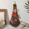 Handmade Cinnamon Broom 7.5" Witches Broom for Altar, Scented Herbal Protection Mini Broom, Fall Halloween Decor (Red)