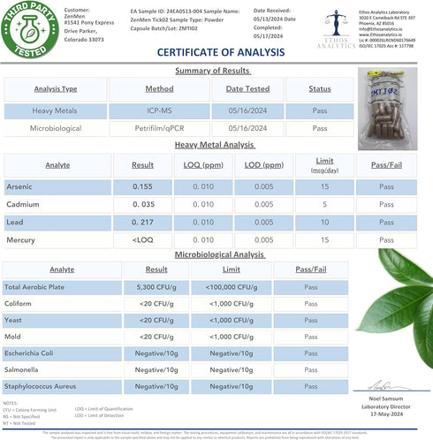 Tick Immune Support Supplement - Improved Formula with Japanese Knotweed, Cat's Claw, Chinese Skullcap, 90 Vegan
