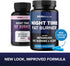Night Time Fat Burner for Weight Loss Support & Sleep Aid, 60ct, Non-GMO, Vegan