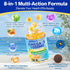 Omega-3 Gummies 1000mg 3 600mg 300mg, 60 Vegan + Turmeric - Omega Fish Oil Alternative for Adults - Algae DHA & EPA