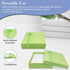 Novel Box 6 Pack Cardboard Jewelry Boxes for Necklaces - 5x7.1x1.3 Inches with Rosebug Bows