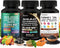 Shilajit, Sea Moss, Black Seed Oil & Herb Supplement - All in One with Lions Mane, Reishi, and More