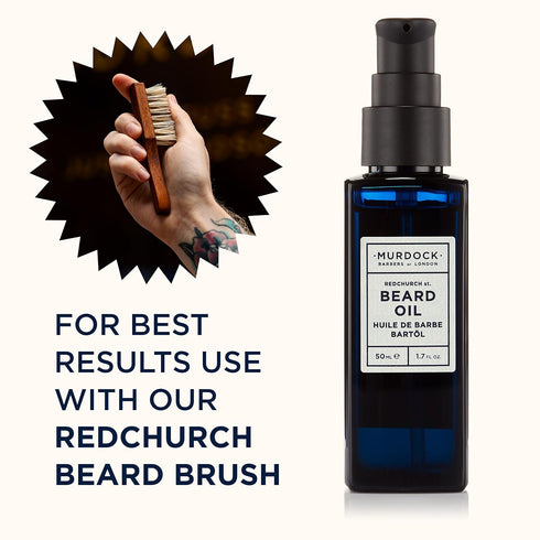 Murdock London Beard Oil for Men - Natural Scent for Healthy Growth & Nourishment, 50 ml