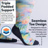 Seamless Viasox EasyStretch Diabetic Socks for Men & Women, Non Binding, Toe, Loose Fit