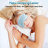 Sleep Mask, Silk Eye Mask for Sleeping with Adjustable Strap, Comfortable & Soft Eyeshade for Night Sleep (Light Blue)