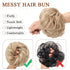 MORICA 1PCS Messy Hair Bun Scrunchies Extension, Curly Wavy Synthetic Chignon for Women (27/613#)