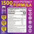 Resveratrol Gummies 1500mg - Sugar Free Supplement with Quercetin, Grape Seed, Acai Berries Extracts for Antioxidant,