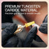 PANA Nail Carbide 5 in 1 Bit - Two Way Rotate for Acrylic or Hard Gel, 3/32" Shank, Double Coarse