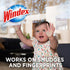 Windex Wipes for Glass Cleaning, Ammonia Free, Pre-Moistened, 25 Count, Crystal Rain Fresh Scent