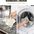 20 Pcs Kitchen Reusable Paper Towels, 100% Cotton Cleaning Cloth, 10"x12" Flat Waffle Dish Cloth for Drying