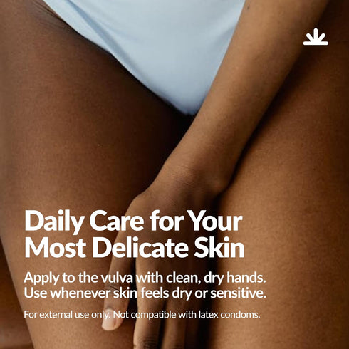 ON Ae Vulva Balm Organic External Vulvar Moisturizer for Daily Comfort & Dry, Sensitive Skin Organic Argan & Cocut