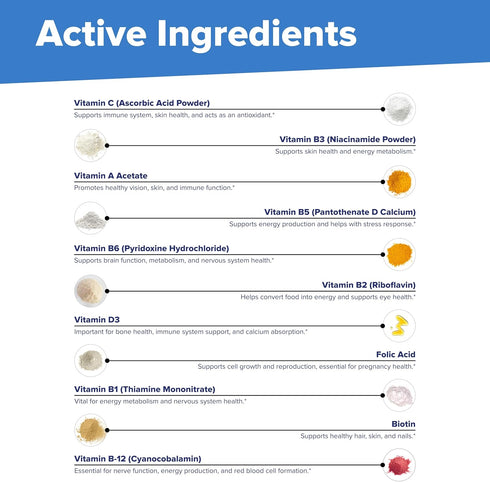 Immune 11 100 Superior Source One Daily Multi-Vitamin - Daily Supplement Supports Bone Strength, System Function & More