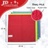 Microfiber Cleaning Cloths, 12 Pack, 12"x12", All-Purpose, Highly Absorbent, Lint-Free, Washable Pro Towel