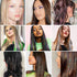 Silver Hair Tinsel Kit 12Pcs Clip in 20.5 Inch Heat Resistant Glitter Hair Accessories