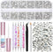 SFX Makeup Face Glue with 3600Pcs Flatback Eye Gems, Rhinestone Crystal, Tweezers, and Skin Adhesive for Cosplay