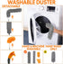 Dusters for Cleaning High Ceiling Fans, Newliton Microfiber Duster with 30-100" Long Handle for Home Use