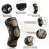 NEENCA Copper Knee Brace for Knee Pain, Knee Support with Patella Pad & Side Stabilizers, Compression Knee Sleeve for