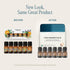 Cliganic Organic Aromatherapy Essential Oils Set (Top 6 - The Essentials), 100% Pure Natural - Peppermint, Lavender,